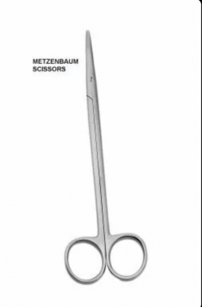 Ψαλίδι metzenbaum ευθύ