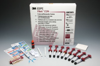 FILTEK Z250: 1 σύριγγα των 4gr. Αποχρώσεις: A1, A2, A3, A3.5, A4, B1, B2, B3, C2, D3, I, UD