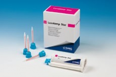 LUXATEMP STAR Automix: 1 φύσιγγα των 76gr,15 ρύγχη ανάμιξης. Πιστόλι 50 10:1 Aποχρώσεις: Α1, Α2, Α3, Α3.5, Β1, Βleach Light